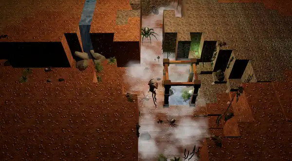 Spider environment in Ethyrial